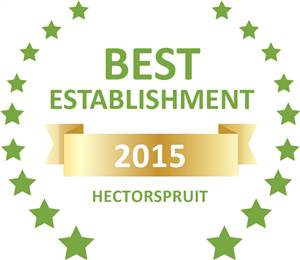 Sleeping-OUT's Guest Satisfaction Award Hectorspruit 2015